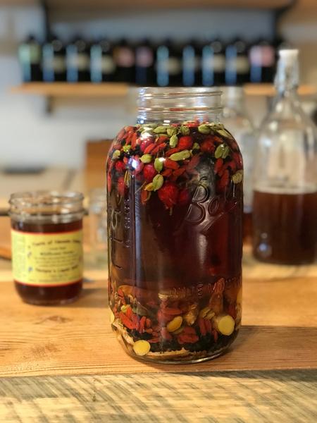 Winter Tonic Cordial Recipe: Immune-Boosting Herbal Elixir for Cold Season